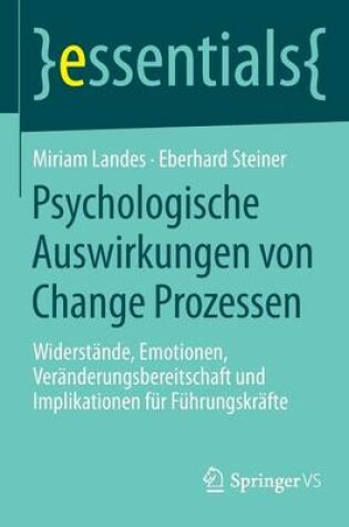 Cover of Psychologische Auswirkungen von Change Prozessen