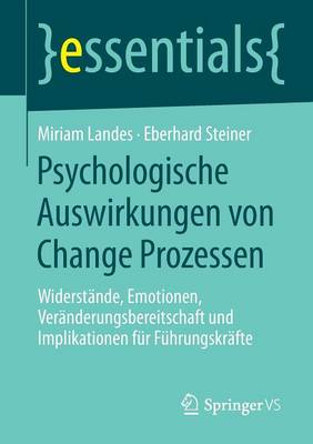 Book cover for Psychologische Auswirkungen von Change Prozessen