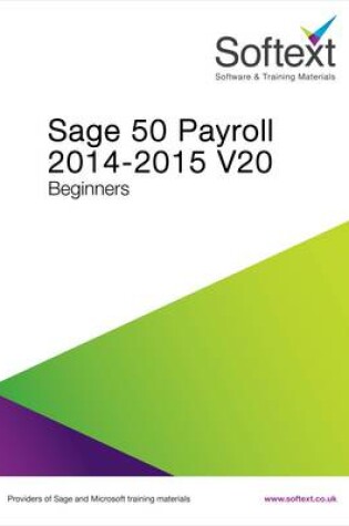 Cover of Sage 50 Payroll 2014-2015 V20 Beginners