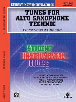 Book cover for Tunes for Alto Saxophone Technic, Level II
