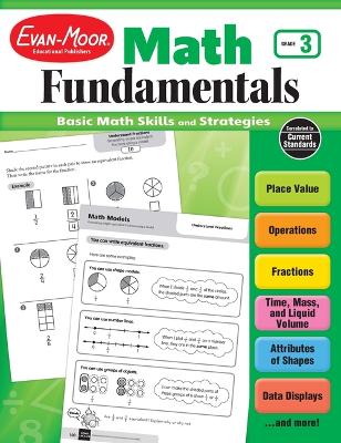 Cover of Math Fundamentals, Grade 3 Teacher Resource