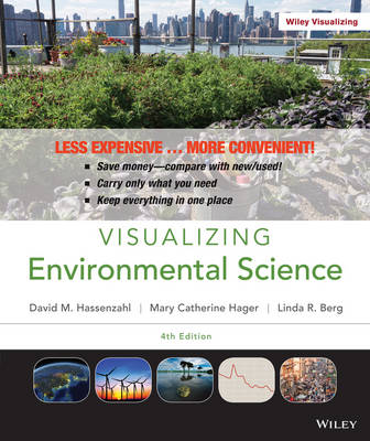 Book cover for Visualizing Environmental Science 4E Binder Ready Version with WileyPlus Card