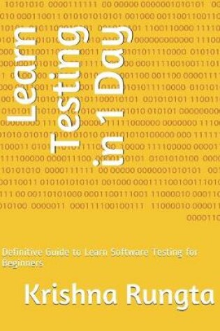 Cover of Learn Testing in 1 Day