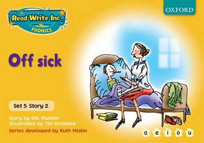 Book cover for Read Write Inc. Phonics: Yellow Set 5 Storybooks: Off Sick