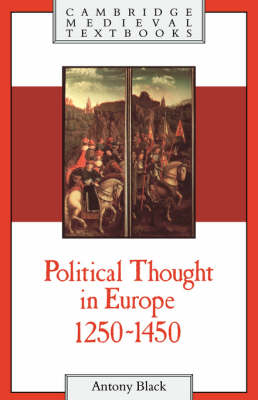 Book cover for Political Thought in Europe, 1250–1450