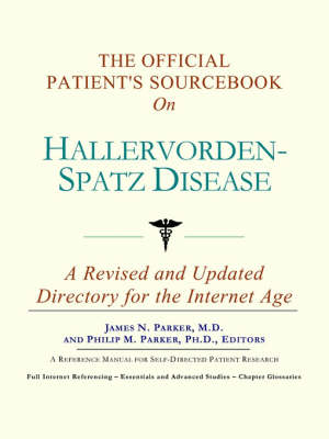 Book cover for The Official Patient's Sourcebook on Hallervorden-Spatz Disease