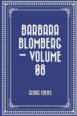 Cover of Barbara Blomberg - Volume 08