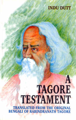 Book cover for A Tagore Testament