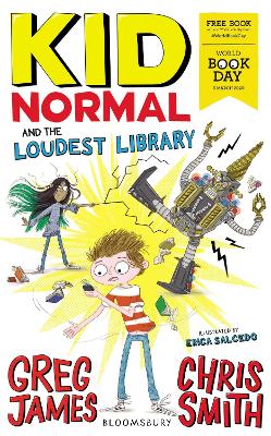 Book cover for Kid Normal and the Loudest Library