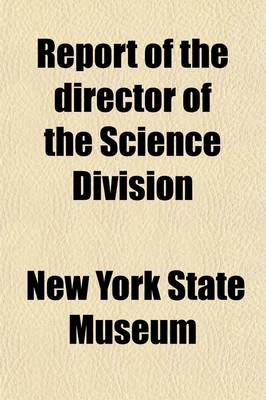 Book cover for Report of the Director of the Science Division