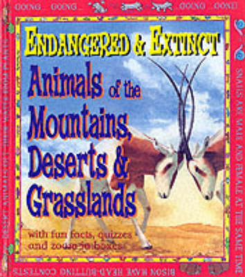 Book cover for Animals of the Mountains, Deserts and Grasslands