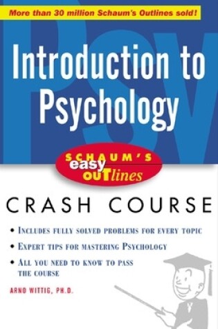 Cover of Schaum's Easy Outline of Introduction to Psychology