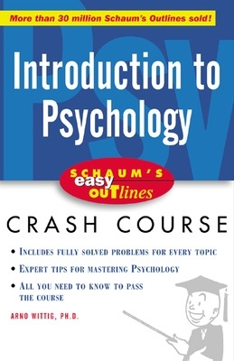 Book cover for Schaum's Easy Outline of Introduction to Psychology