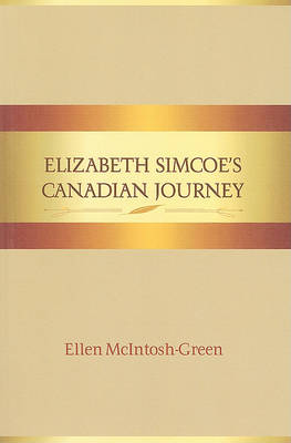 Cover of Elizabeth Simcoe's Canadian Journey