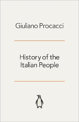Book cover for History of the Italian People