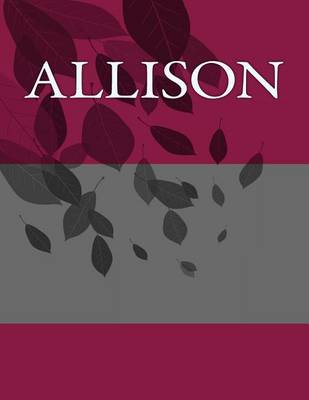 Book cover for Allison