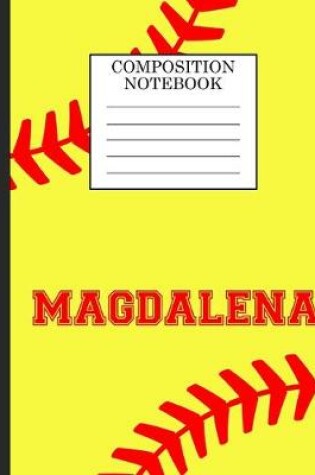 Cover of Magdalena Composition Notebook