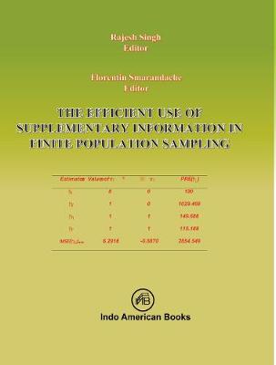 Book cover for THE EFFICIENT USE OF SUPPLEMENTARY INFORMATION IN FINITE POPULATION SAMPLING