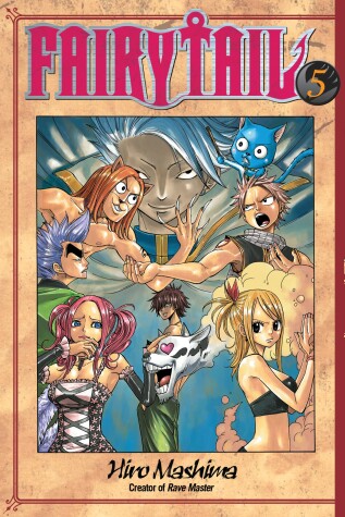Book cover for Fairy Tail 5