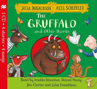 Book cover for The Gruffalo and Other Stories