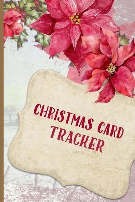 Book cover for Christmas Card Tracker