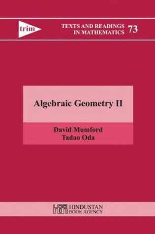 Cover of Algebraic Geometry II