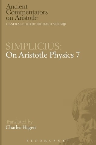 Cover of On Aristotle "Physics 7"
