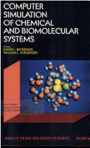 Cover of Computer Simulation of Chemical and Biomolecular Systems