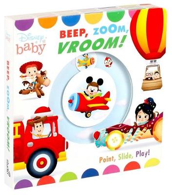 Book cover for Disney Baby: Beep, Zoom, Vroom!