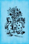 Book cover for Alice in Wonderland Journal - Painting The Roses Red (Bright Blue)