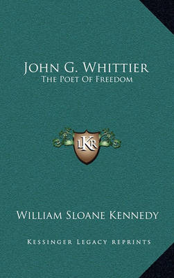 Book cover for John G. Whittier John G. Whittier