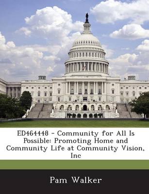 Book cover for Ed464448 - Community for All Is Possible