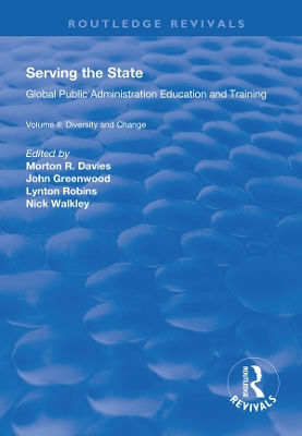 Book cover for Serving the State