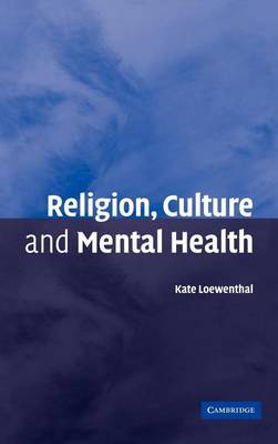 Book cover for Religion, Culture and Mental Health