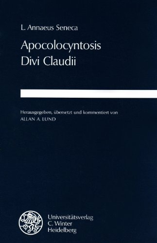 Cover of Apocolocyntosis Divi Claudii