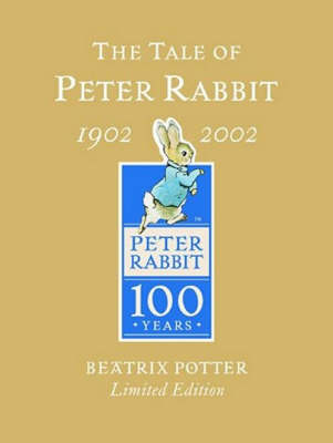 Book cover for The Tale of Peter Rabbit (Gold Centenary)