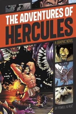 Book cover for Adventures of Hercules (Graphic Revolve: Common Core Editions)