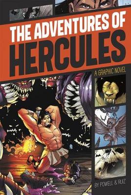 Book cover for Graphic Revolve Common Core Editions Adventures of Hercules