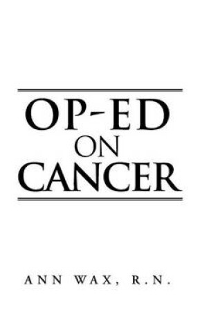 Cover of Op-Ed on Cancer