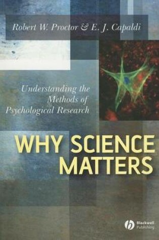 Cover of Why Science Matters