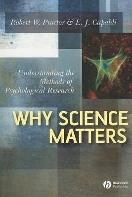 Cover of Why Science Matters