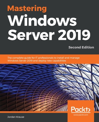 Book cover for Mastering Windows Server 2019