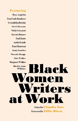 Book cover for Black Women Writers at Work