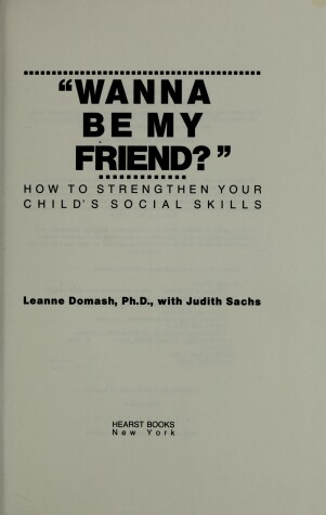 Book cover for Wanna Be My Friend?