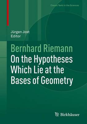 Cover of On the Hypotheses Which Lie at the Bases of Geometry