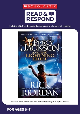 Book cover for Percy Jackson and the Lightning Thief