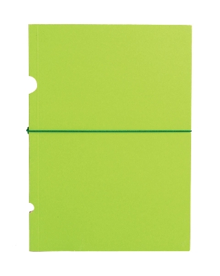 Book cover for Lime Green (Buco) B6 Unlined Journal