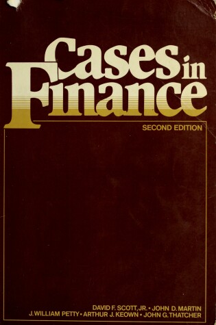 Cover of Cases in Finance