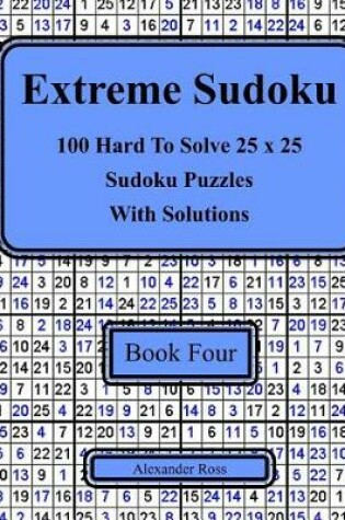 Cover of Extreme Sudoku Book Four