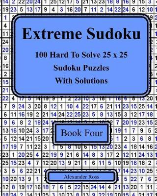 Book cover for Extreme Sudoku Book Four